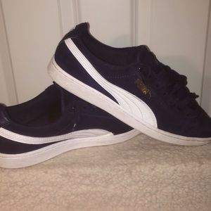 Puma suede shoes